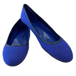 NWOT Brooks brothers “346” ballet flats bright blue size 7